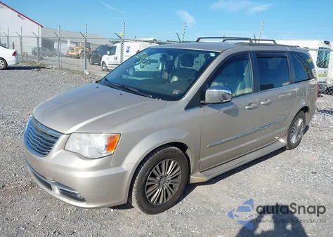 2013 Chrysler Town & Country Touring-L from USA, damaged, VIN 2C4RC1CG0DR614653